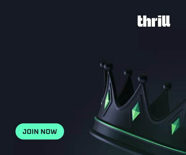 Thrill.com Level Up Bonuses promotional banner